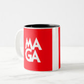 MAGA-Tasse Zweifarbige Tasse (Vorderseite Links)
