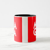 MAGA-Tasse Zweifarbige Tasse (Mittel)