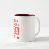MAGA-Tasse Zweifarbige Tasse (VorderseiteRechts)