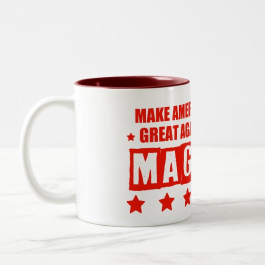 MAGA-Tasse Zweifarbige Tasse (Links)