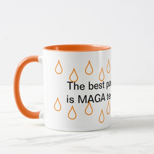 MAGA Tears 11oz Combo-Tasse Tasse (Links)