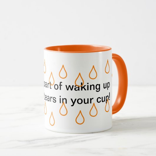 MAGA Tears 11oz Combo-Tasse Tasse (VorderseiteRechts)