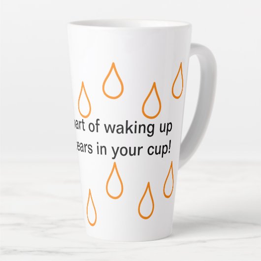 MAGA Tears Latte Tasse (Rechte Ecke)