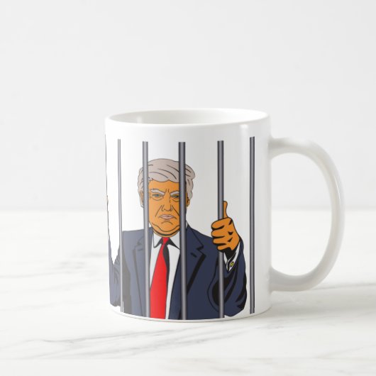 MAGA Tränen Convict Donald Trump 45 Tasse (Rechts)
