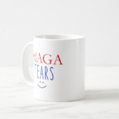 MAGA-Tränen-Tasse Kaffeetasse (Vorderseite Links)