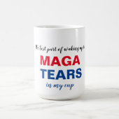 MAGA tränt 2020 Biden Trump-Tasse Kaffeetasse (Mittel)