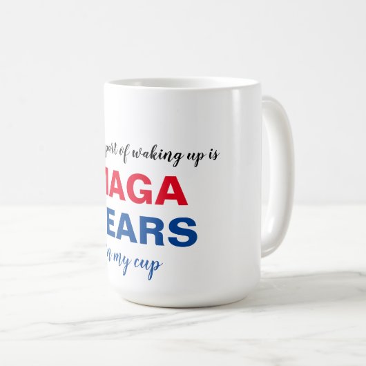 MAGA tränt 2020 Biden Trump-Tasse Kaffeetasse (VorderseiteRechts)