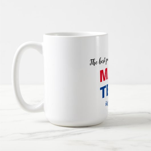 MAGA tränt 2020 Biden Trump-Tasse Kaffeetasse (Links)