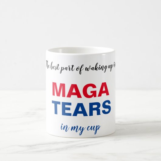 MAGA tränt 2020 Biden Trump-Tasse Kaffeetasse (Mittel)