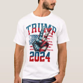 MAGA Trump 2024: Amerika wieder groß machen T-Shirt (Vorderseite)