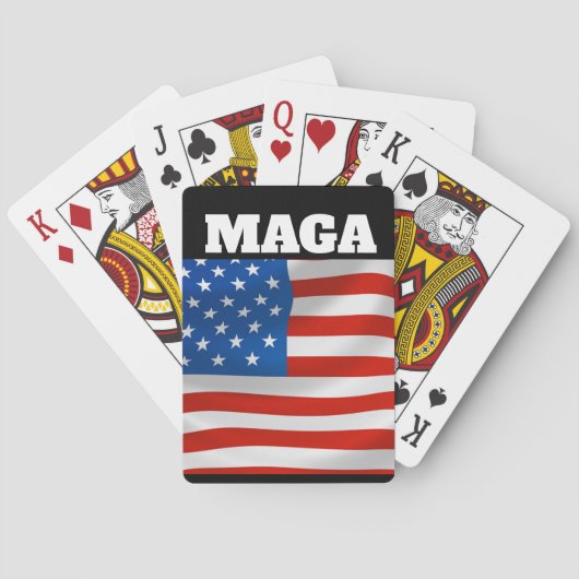 MAGA TRUMP Poker Spielkarten (Rückseite)