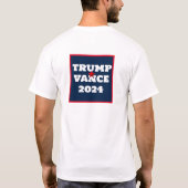 MAGA Trump Vance 2024 T-Shirt (Rückseite)