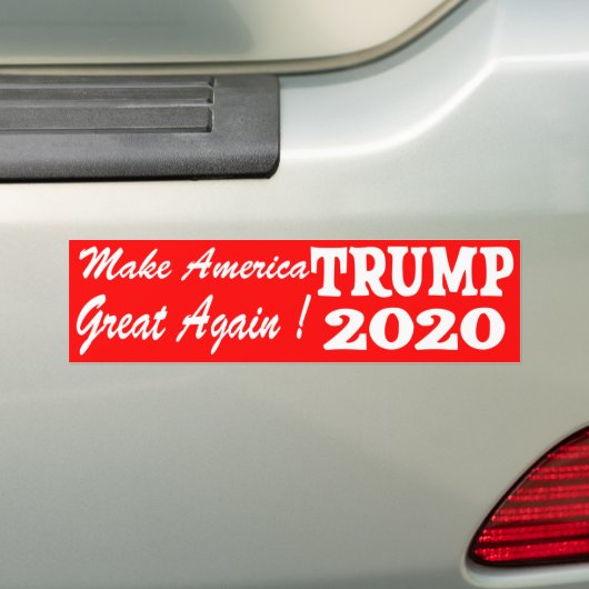 MAGA TRUMPF 2020 AUTOAUFKLEBER (Auf Auto)