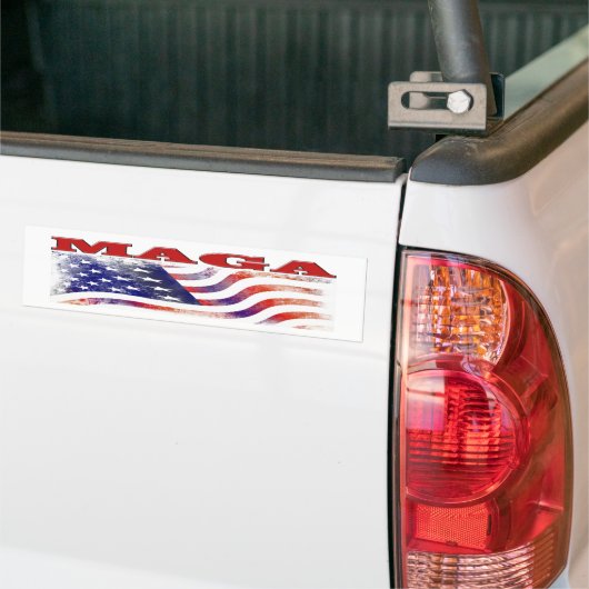 MAGA-US Flagge Autoaufkleber (Auf Lkw)