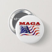 MAGA-US Flagge Button (Vorne & Hinten)