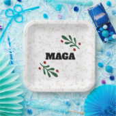 MAGA Weihnachts-Party-Teller Pappteller (Party)