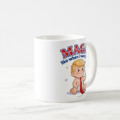 MAGA … wie damals, als ich jung war - Kaffeetasse (VorderseiteRechts)