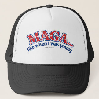 MAGA … wie damals, als ich jung war -  Truckerkappe
