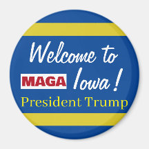 MAGA Willkommen bei der Kundgebung von Iowa Präsid