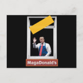 MAGADonald's Trump 2024 Postkarte (Vorderseite)