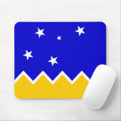 Magallanes, Chile, die Antarktis-Flagge Mousepad (Mit Mouse)