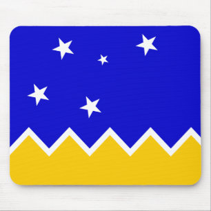 Magallanes, Chile, die Antarktis-Flagge Mousepad