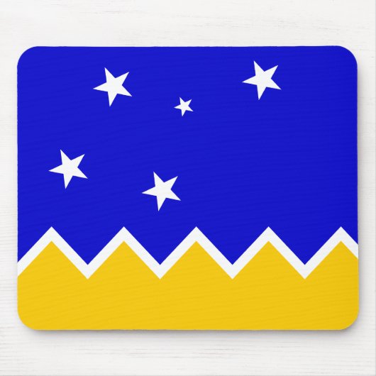 Magallanes, Chile, die Antarktis-Flagge Mousepad (Vorne)