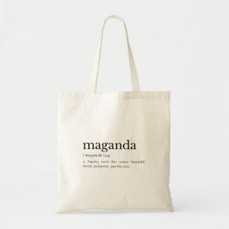 Maganda Tote Bag – Filipino-Ästhetik Tragetasche