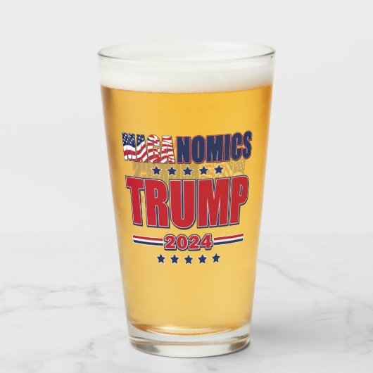 Maganomics - Trump 2024 Glas (Rückseite (gefüllt))