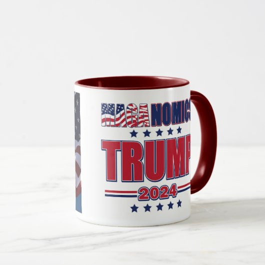 Maganomics Trump 2024 Tasse (VorderseiteRechts)