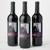 Maganomics Trump 2024 Weinetikett (Flaschen)