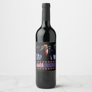 Maganomics Trump 2024 Weinetikett