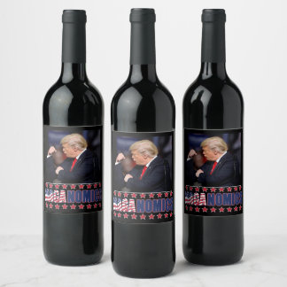 Maganomics Trump 2024 Weinetikett