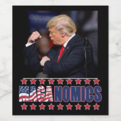 Maganomics Trump 2024 Weinetikett (Einzelnes Label)