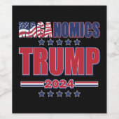 Maganomics Trump 2024 Weinetikett (Einzelnes Label)