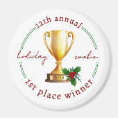 Magazin "Annual Holiday Contest Winner Award" Magnet (Vorne)