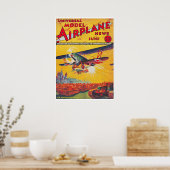 MAGAZINE 1934: MODELL AIRPLANE NEWS POSTER (Küche)