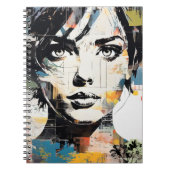 Magazine Collage | Notebook Notizblock (Vorderseite)