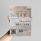 Magazine Cover 2 Photo Wedding  Einladung