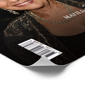 Magazine Cover 80th Birthday Welcome Poster (Ecke)