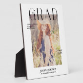 Magazine Cover Abschluss Ankündigung Foto-Karte Fotoplatte (Seite)