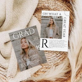 Magazine Cover Abschluss Invasion, Magazine Einladung