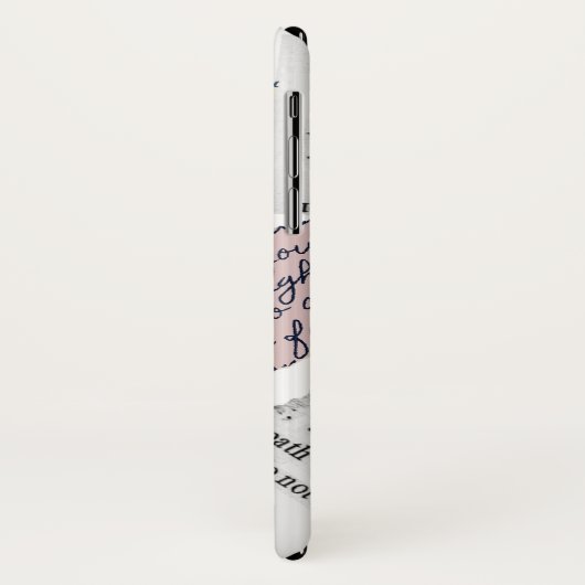 "Magazine Cover Ästhetik - iPhone Case Edition" (Hinten/Links)