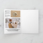 Magazine Cover Christmas Personalisiert Feiertagskarte (Innenseite)