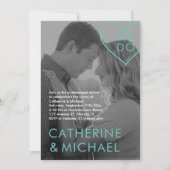 Magazine Cover Dark Foto Modern Minimalistisch Gre Einladung (Vorderseite)