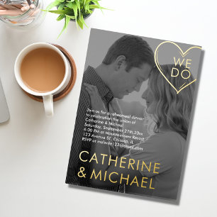 Magazine Cover Dark Foto Modernes Minimalistisch Folieneinladung