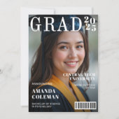 Magazine Cover Foto Abschluss Ankündigung (Vorderseite)