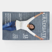 Magazine Cover Foto Abschluss Banner (Horizontal)
