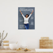 Magazine Cover Foto Abschluss Poster (Küche)