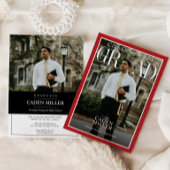 Magazine Newspaper Senior Abschluss Einladung